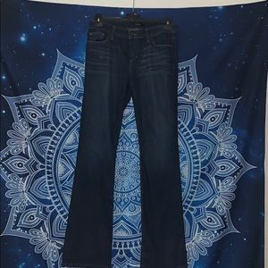 Joes boot cut dark wash jeans